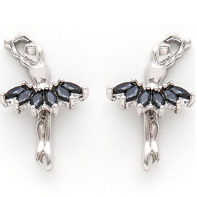 Dasha: Ballerina Crystal Earrings