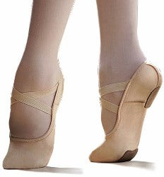 Capezio: Ballet Shoe, Split-Sole, Canvas, Hanami (#2037C/2037W) Nude