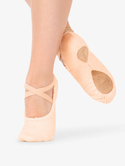 Sansha: Ballet Shoe, Split-Sole, Canvas (#Pro1C) Pink - SALE