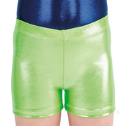 Eurotard: Stardust Metallic Booty Shorts (#29535c)