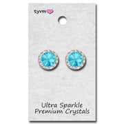 TYVM: Colored Crystal Earrings (#98015)