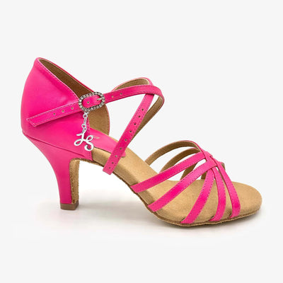 So Danca: Women's Ballroom Shoe, 3" Heel Cha Cha (#BL304) Hot Pink