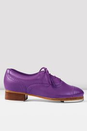 Bloch: Tap Shoe, Full Sole, Ladies Jason Samuels Smith (#S0313LG) Purple Pebble Leather