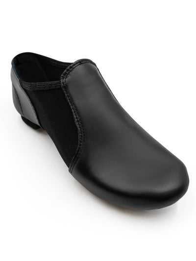 Capezio: Jazz Shoe, Slip-on, Leather, Entry Jazz (#EJ2) Black
