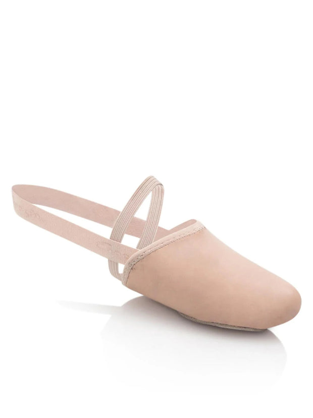 Capezio: Lyrical Shoe, Half Sole, Leather, Hanami Pirouette II (#H062W) Nude