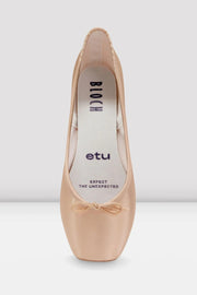 Bloch: Pointe Shoe, Etu Suede Toe (#S1160LTHM) Pink