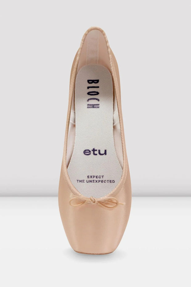 Bloch: Pointe Shoe, Etu Suede Toe (#S1160LTHM) Pink