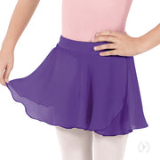 Eurotard: Children's Pull-On Mock Wrap Skirt (#10127)