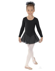 Eurotard: Children's Long Sleeve with Double Skirt Dance Dress (#10465)