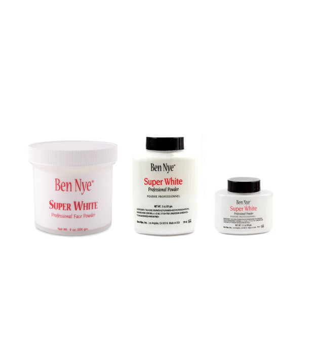 Ben Nye: Make Up, Super White Translucent Powder (#TP-7/TP-8/TP-81)