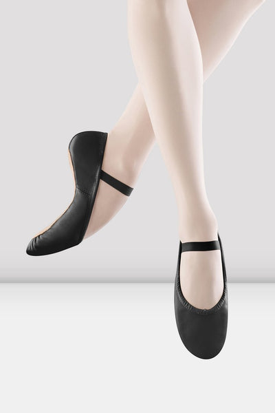 Bloch: Ballet Shoe, Full-sole, Leather, Dansoft (#S0205G/#S0205L) Black