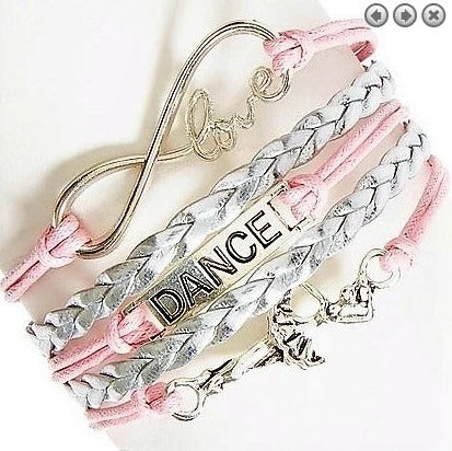 C&J: Love Dance Infinity Bracelet (#br30) - SALE