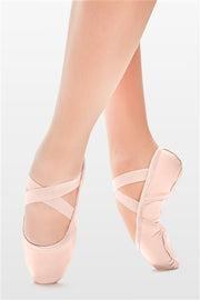 So Danca: Ballet Shoe, Split-Sole, Leather Hybrid (#SD110) Pink