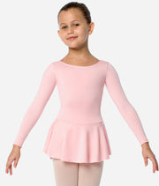 So Danca: Children's Dress, Long Sleeve w/ Bow Back (#SL123)