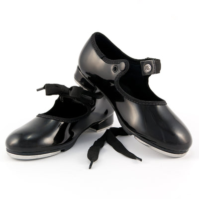 So Danca: Tap Shoe, Child's Classic Tie (#TA35/TA36) Black