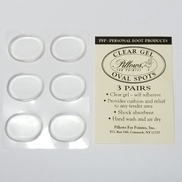 Pillows for Pointes: Supply, Gel Oval Spots (#PFP12)