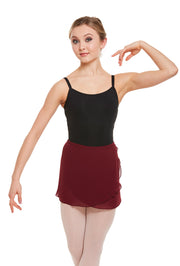 Mirella: Georgette Wrap Skirt (#R9721)
